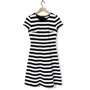 Boden Maggie Ottoman Striped Fit And Flare Dress 4